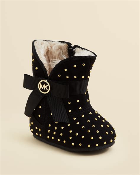 michael kors infant grace boots|Michael Kors MICHAEL Infant Girls' Grace Studded Boot .